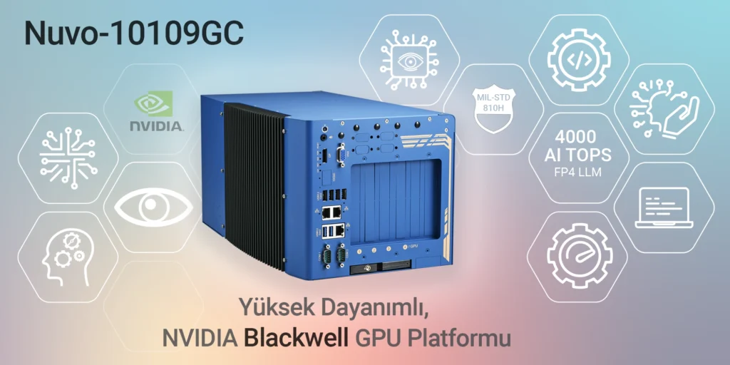 Nuvo 10109GC Nvidia Blackwell GPU Platformu