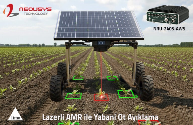 Lazerli AMR le yabani ot ayıklama