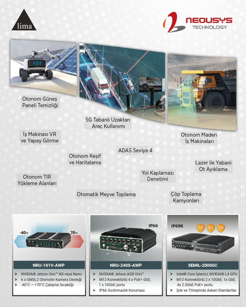 Neousys AMR Uygulamalari